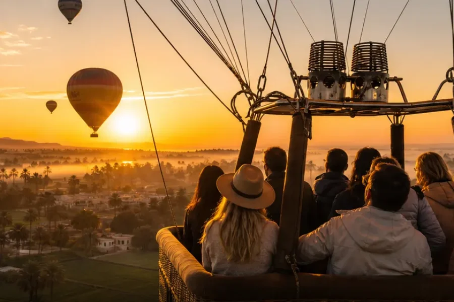 Luxor Hot Air Balloon Sunrise Ride | Best Sunrise Experience